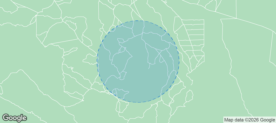 Brewster County Airbnb map